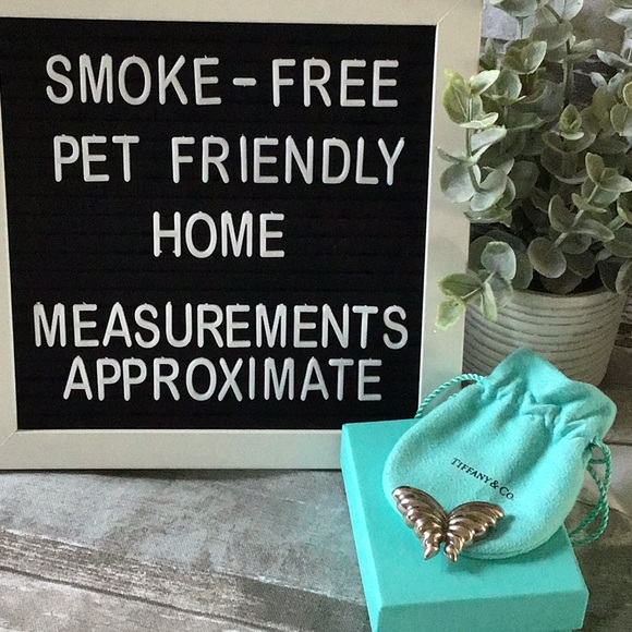 Tiffany & Co. Silver Butterfly Brooch - Picture 6 of 6